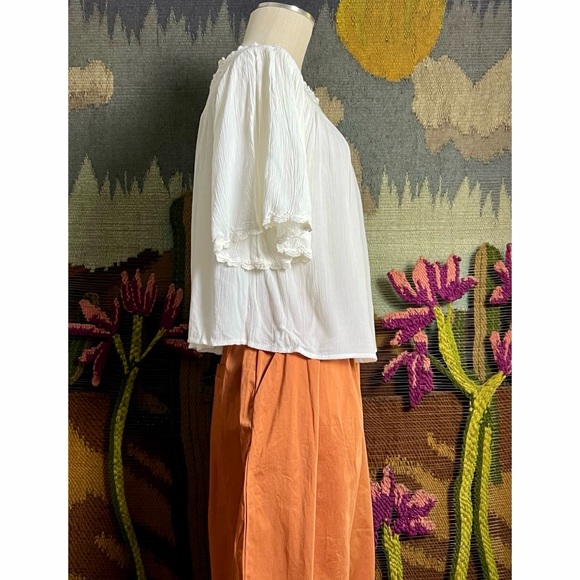 Anthropologie Gauzy Swing Top XS - Picture 10 of 16